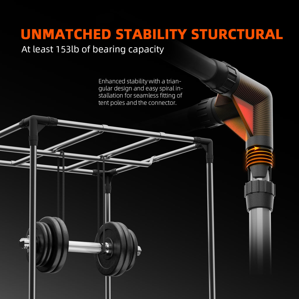 2025 Neueste Version Spider Farmer® 70x70x160cm Komplettes Grow Box-Set丨SF1000 Samsung 301H EVO Vollspektrum-LED丨6" Clip-Ventilator丨4" Grow Ventilator-System mit Drehknopfsteuerung