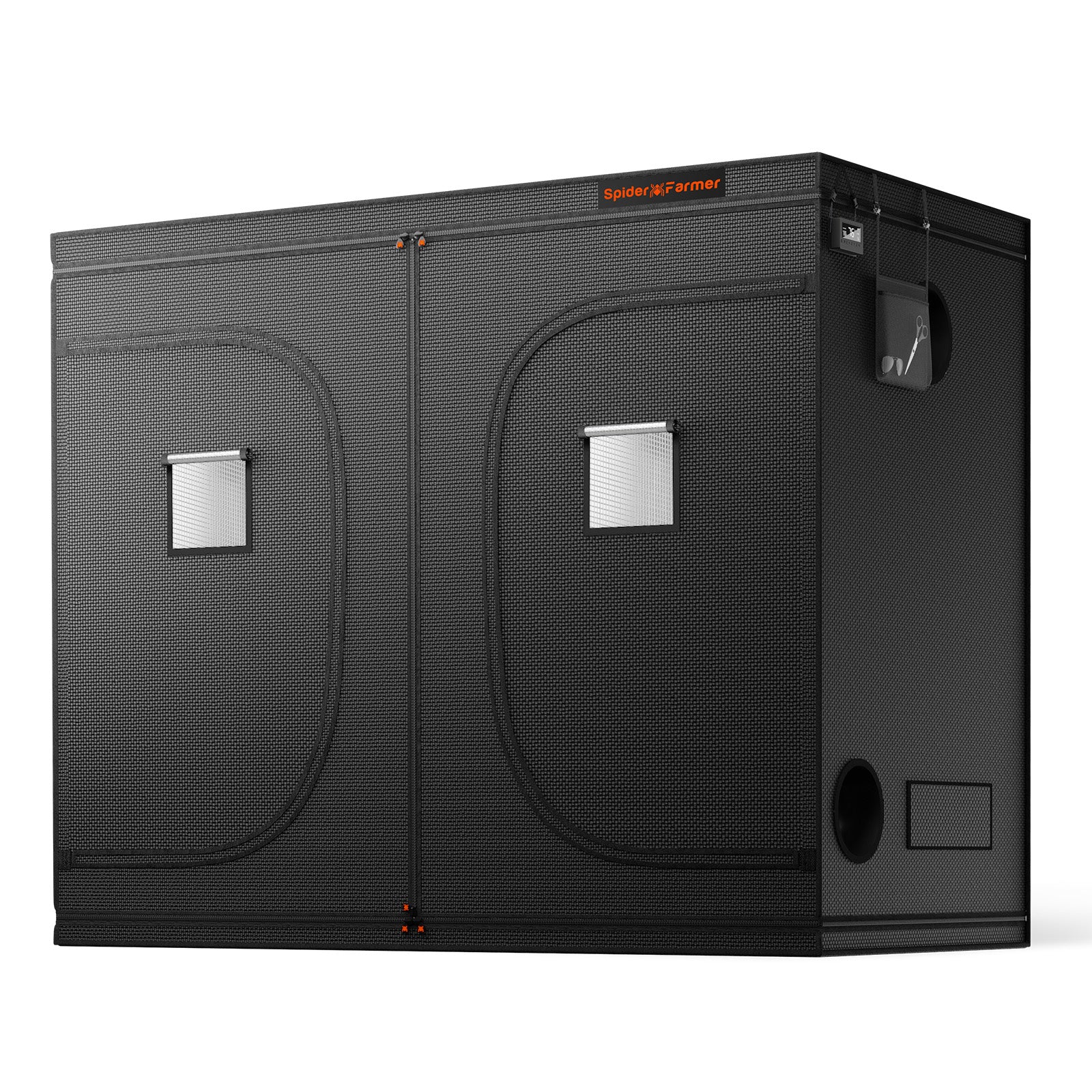 Spider Farmer 300x150x200cm Indoor Grow Zelt 1680D Hydroponischer Pflanzenraum für optimales Pflanzenwachstum und Klimakontrolle Growbox