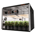 Spider Farmer® 2025 Komplettes Growzelt-Set (240 x 240 x 200 cm) | 4 x SF4000 Vollspektrum-LED-Pflanzenlampen (neueste Version) | 2025 6"-Clip-Ventilator | 2025 6"-Belüftungssystem mit Smart GGS-Controller