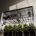 Spider Farmer® 2025 Komplettes Growzelt-Set (120 x 240 x 200 cm) | 2 x G5000 Vollspektrum-LED-Pflanzenlampen (neueste Version) | 15 cm Clip-Ventilator | Neues 15 cm Belüftungssystem mit GGS-Steuerung