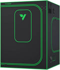 Vivosun Growbox Pro 120x120x200cm P448, für 4-8 Pflanzen, großes Frontfenster