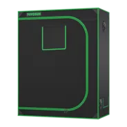 Vivosun Growbox 120x60x150cm S425, für 2-4 Pflanzen, 600D lichtdichtes Oxford-Gewebe, für den Indoor-Pflanzenanbau