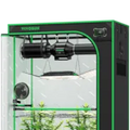 Vivosun Smart Growbox Komplettset GIY-SGS-42 Pro 60 x 120 x 180 cm, Komplettsystem für 2 Pflanzen, mit WiFi E42A Controller, 200W AeroLight Wing LED Pflanzenlampe, 10 cm AeroZesh T4 Abluftset und AeroWave E6 Gen2 Gen2 Clip Fan