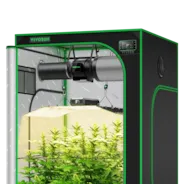 VIVOSUN Smart Growbox Komplettset, 120×60 cm – 2-Pflanzen-System Intelligentes, vollautomatisches Grow-Setup mit WLAN-Steuerung, integriertem GrowHub E42A+ Controller und hocheffizientem Full-Spectrum LED Grow Light