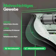 Vivosun Growbox Pro 90x90x180cm P336, für 2-4 Pflanzen, großes Frontfenster, für den Indoor-Pflanzenanbau