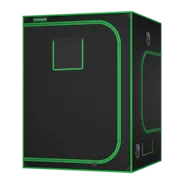 Vivosun Growbox 150x150x200 cm S558, für 6-10 Pflanzen, 600D lichtdichtes Oxford-Gewebe, für den Indoor-Pflanzenanbau
