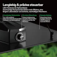 Vivosun Standard Growbox Komplettset GIY-27 80x80x160cm, Komplettsystem für 2 Pflanzen, mit 100W VS1000 LED Pflanzenlampe, 10 cm Belüftungskombination