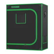 Vivosun Growbox 75x45x90cm S3018, für 1–2 Pflanzen, 600D lichtdichtes Oxford-Gewebe, für den Indoor-Anbau