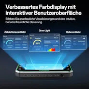 VIVOSUN Smart Growbox Komplettset, 90×90 cm – 3-Pflanzen-System Intelligentes, vollautomatisches Grow-Setup mit WLAN-Steuerung, integriertem GrowHub E42A+ Controller und hocheffizientem Full-Spectrum LED Grow Light