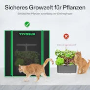 Vivosun Growbox 50x36x54cm S2014, für 1 Pflanze, für Aerogarden, Hydroponik-System
