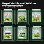Vivosun Growbox 60x60x90cm S223, für 1-2 Pflanzen, 600D lichtdichtes Oxford-Gewebe, für den Indoor-Pflanzenanbau