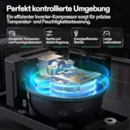 Vivosun Smarte Post-Harvest Box, Trocknungsmaschine mit Temperatur- und Feuchtigkeitskontrollsystem
