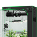 Vivosun Smart Growbox Komplettset GIY-SGS-42 Pro 60 x 120 x 180 cm,  für 2 Pflanzen, mit WiFi E42A Controller, 200W AeroLight Wing LED Pflanzenlampe, 10 cm AeroZesh T4 Abluftset und AeroWave E6 Gen2 Gen2 Clip Fan