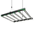 Vivosun VSFL6450 Vollspektrum LED Pflanzenlampe Lichtbalken 645W, faltbares Design mit 6 Dimmoptionen, 150 x 150 cm Abdeckfläche